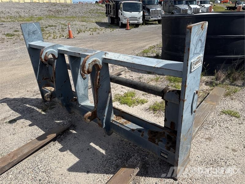 Asbury 72 in Q/C Wheel Loader Forks - Fits Komatsu Furci