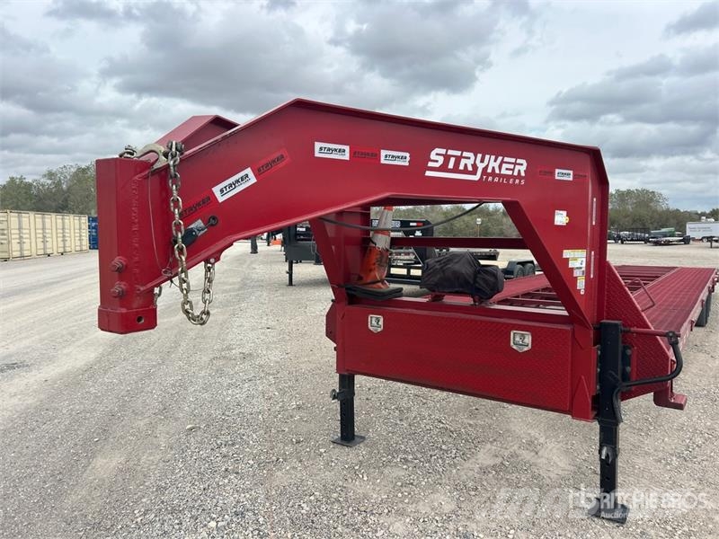 Ascend GN44-21 Tri/A Gooseneck Equipment Trailer Rimorchio per il trasporto di veicoli