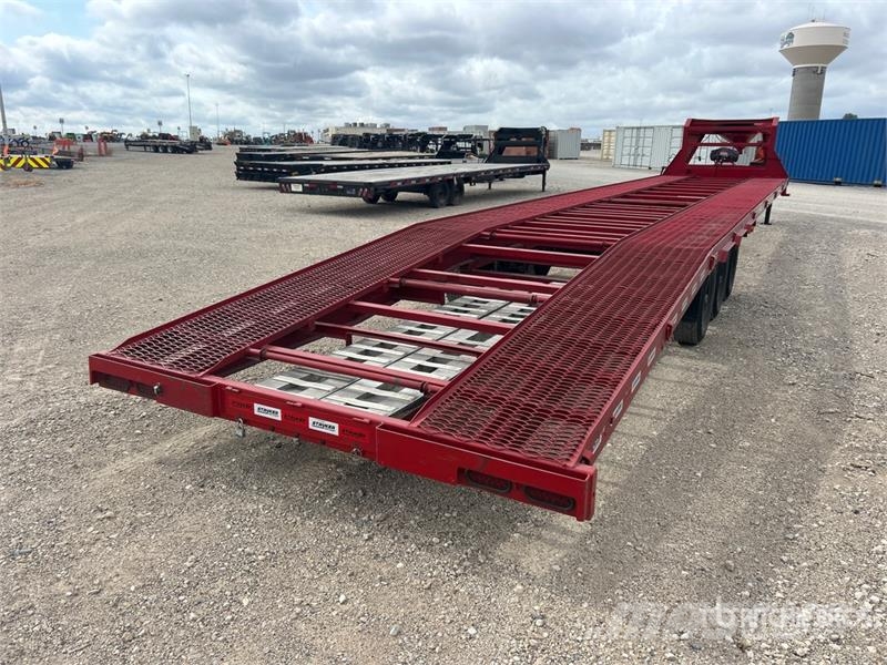 Ascend GN44-21 Tri/A Gooseneck Equipment Trailer Rimorchio per il trasporto di veicoli