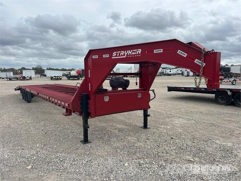 Ascend GN44-21 Tri/A Gooseneck Equipment Trailer Rimorchio per il trasporto di veicoli