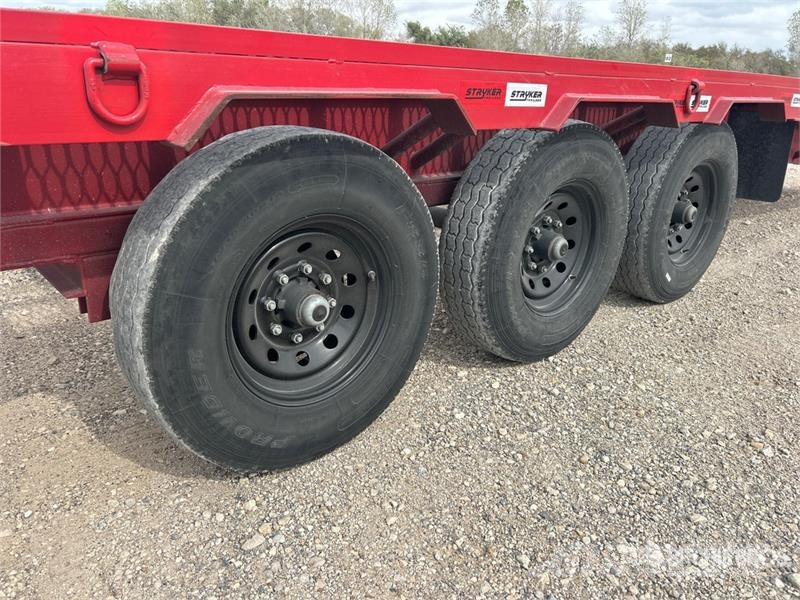 Ascend GN44-21 Tri/A Gooseneck Equipment Trailer Rimorchio per il trasporto di veicoli