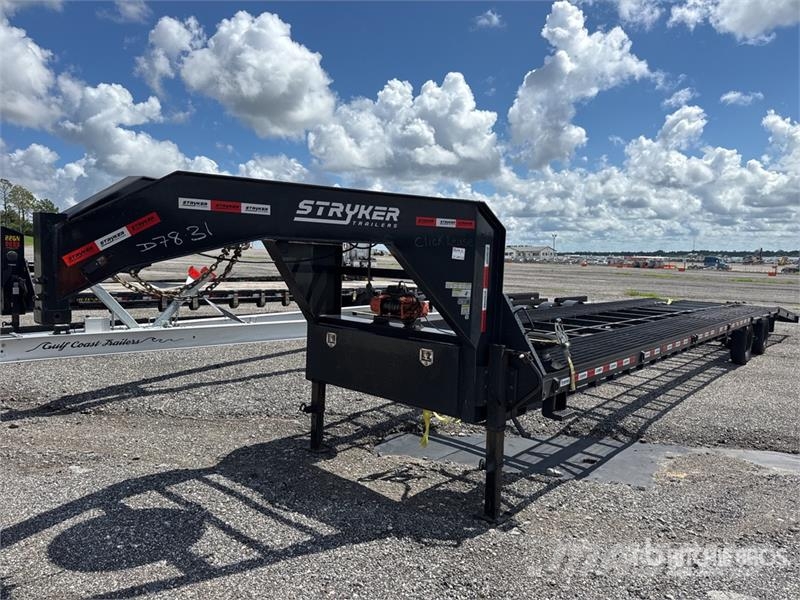 Ascend Industries GN44-21 44 ft Tri/A Gooseneck Equipment Remorque porte engin