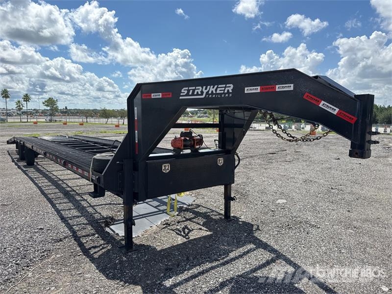Ascend Industries GN44-21 44 ft Tri/A Gooseneck Equipment Remorque porte engin