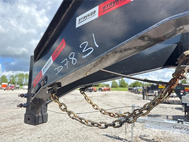 Ascend Industries GN44-21 44 ft Tri/A Gooseneck Equipment Remorque porte engin