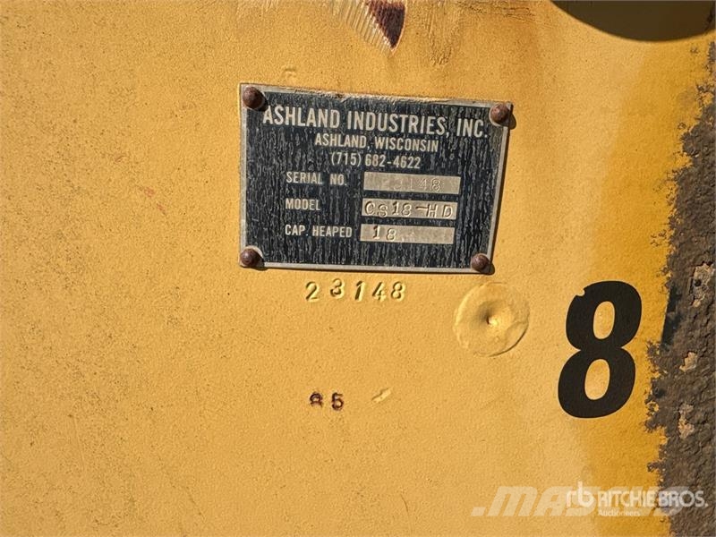 Ashland CS18HD 4 Tire Hydraulic Pull Scraper Raspadores