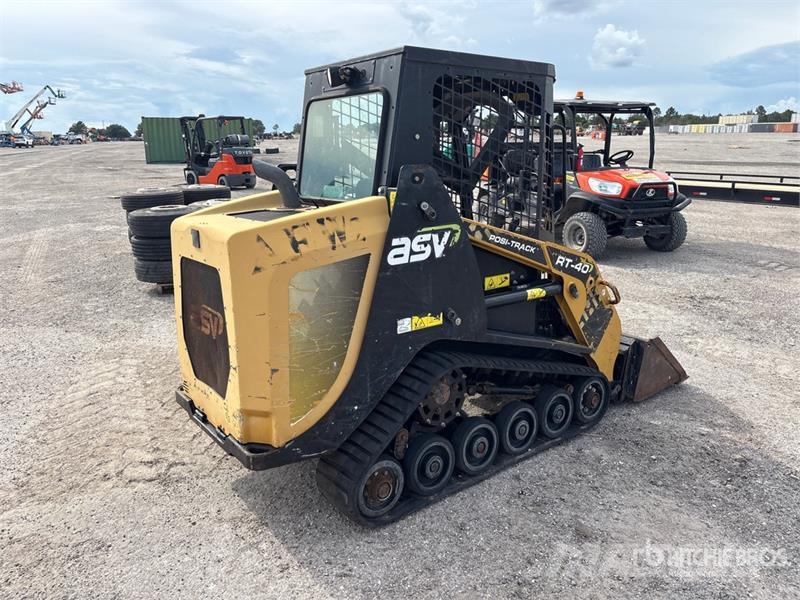 ASV RT40 Compact Track Loader 스키드로더