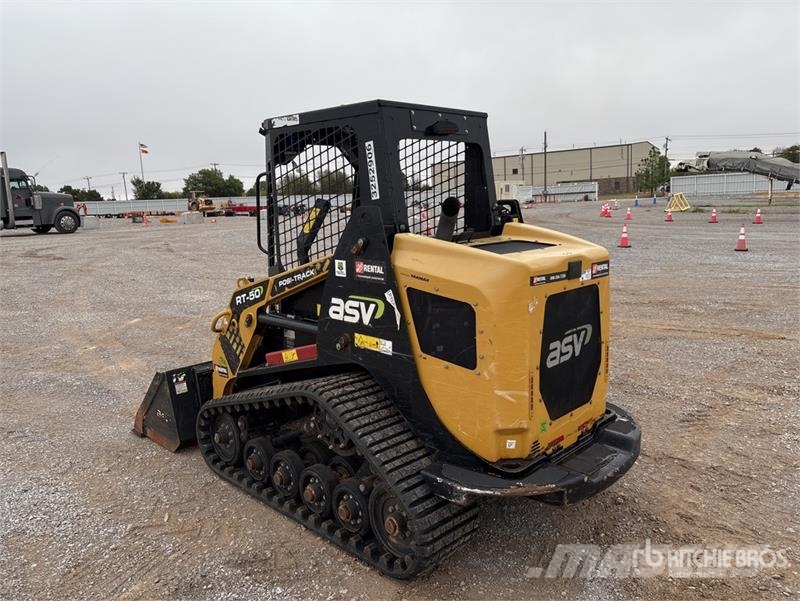 ASV RT50 Compact Track Loader لوادر انزلاقية التوجيه