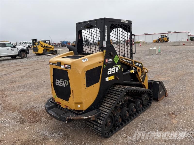 ASV RT50 Compact Track Loader لوادر انزلاقية التوجيه