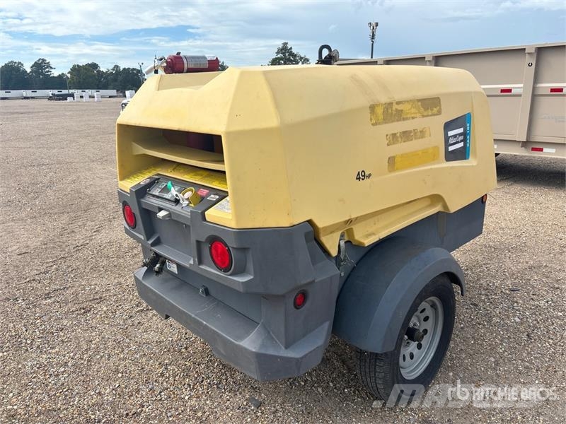 Atlas Copco of Atlas Copco XAS188 KD T4F 189 cfm Mobile 125 g Kompresorji