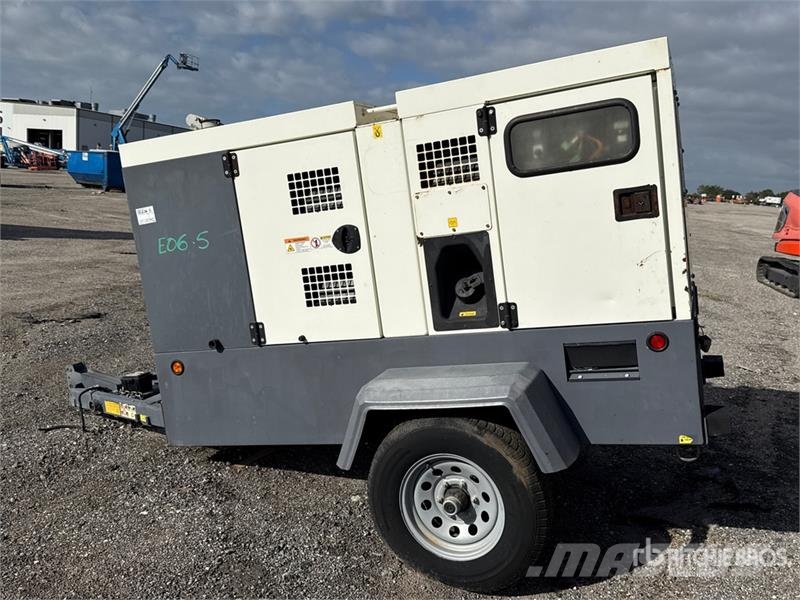 Atlas Copco QAS70 56 kW Mobile Generator Set Diesel Generators
