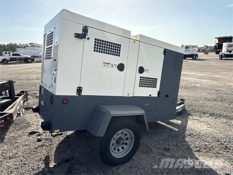 Atlas Copco QAS70 56 kW Mobile Generator Set Diesel Generators