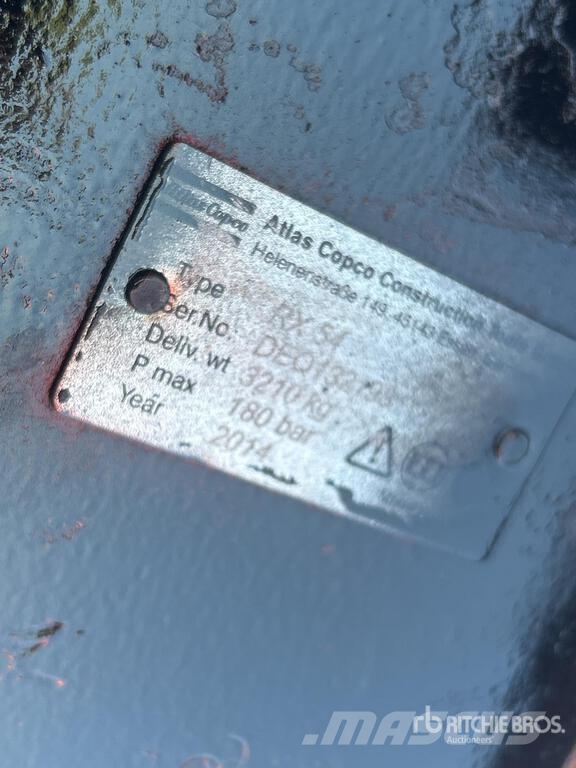 Atlas Copco RX-54 Hydraulic Breaker 브레이커