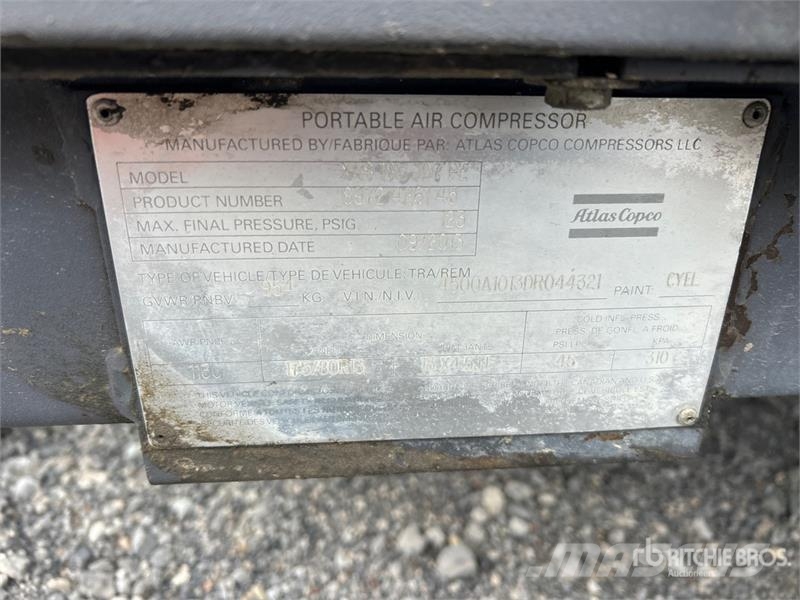 Atlas Copco XAS 185 JD7 Kompressoren
