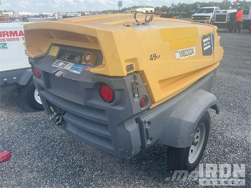 Atlas Copco XAS 185 KD7 T4F 185 cfm Mobile Air Compressor Kompressorer