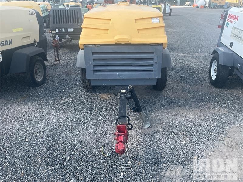 Atlas Copco XAS 185 KD7 T4F 185 cfm Mobile Air Compressor Kompressorer