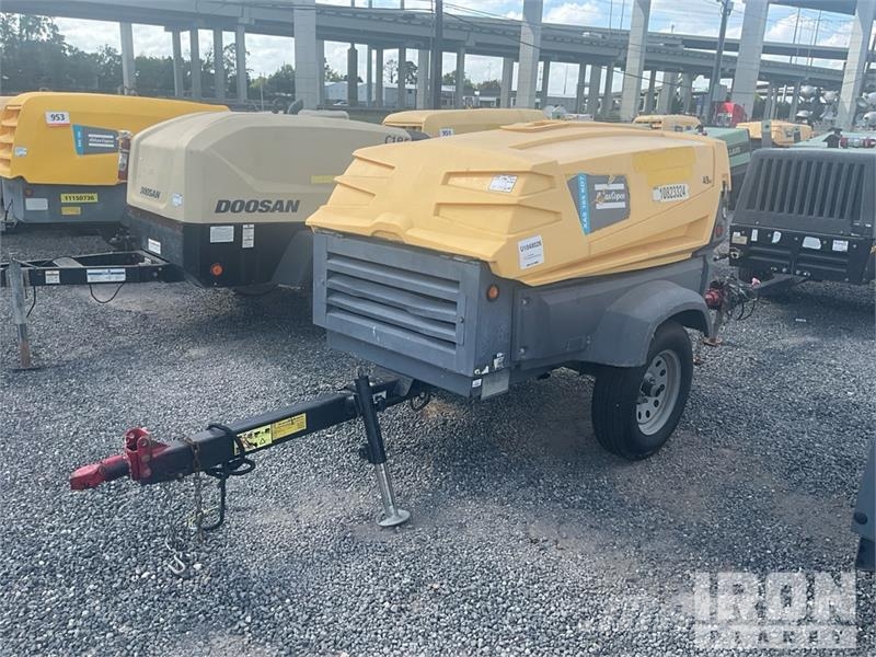 Atlas Copco XAS 185 KD7 T4F 185 cfm Mobile Air Compressor Kompressorer