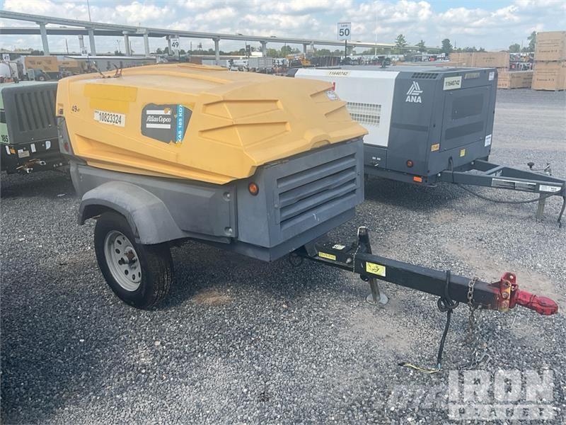 Atlas Copco XAS 185 KD7 T4F 185 cfm Mobile Air Compressor Kompressorer