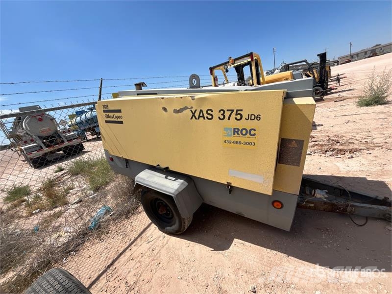 Atlas Copco XAS 375 T3 Mobile Air Compressor Kompresori