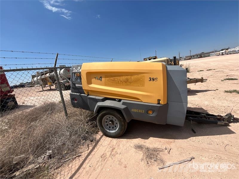 Atlas Copco XAS 400 PE CD7 IT4 EB Mobile Air Compressor Kompresori