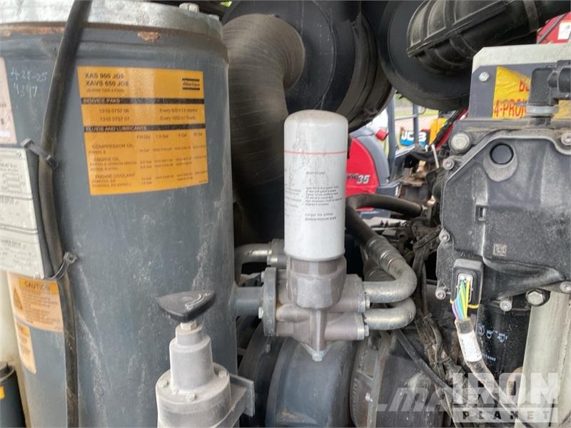 Atlas Copco XAS 900 JD FT4 900 cfm Mobile Air Compressor Kompressorer