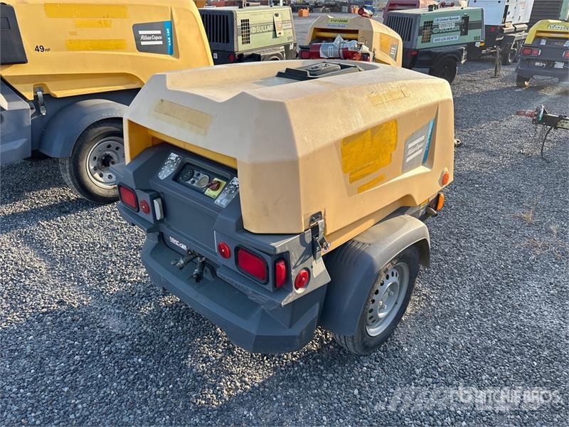 Atlas Copco XAS110KD 110 cfm Mobile Air Compressor Kompresori