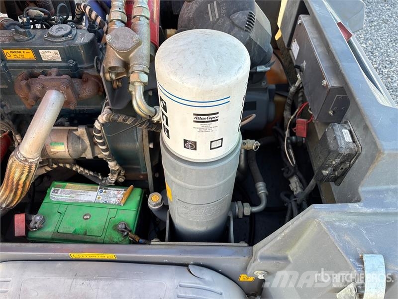 Atlas Copco XAS110KD 110 cfm Mobile Air Compressor Kompresori