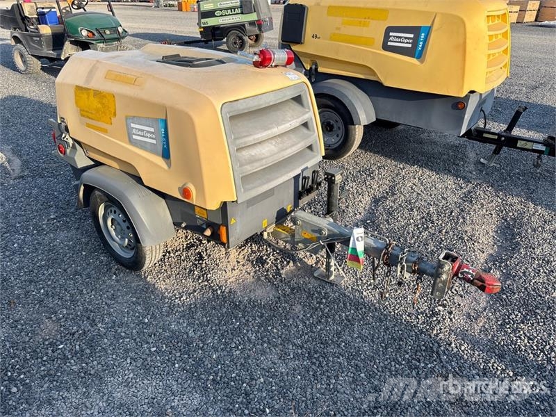 Atlas Copco XAS110KD 110 cfm Mobile Air Compressor Kompresori