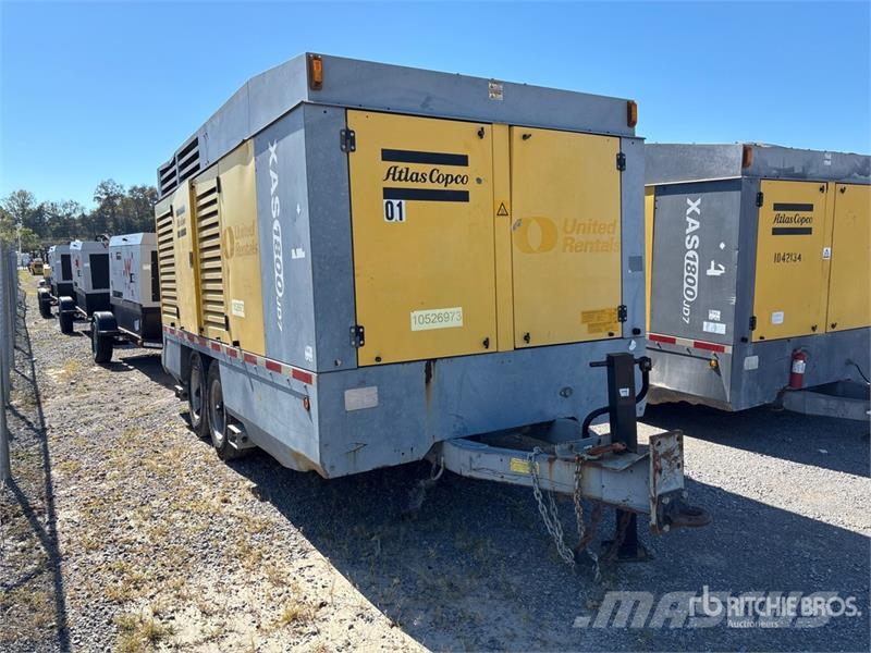 Atlas Copco XAS1800 125 cfm Mobile Air Compressor Kompresori
