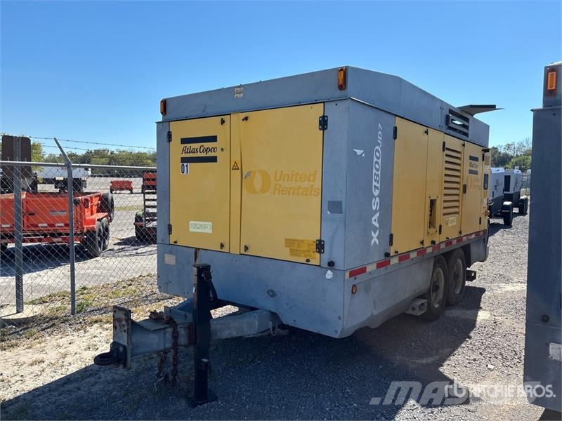Atlas Copco XAS1800 125 cfm Mobile Air Compressor Kompresori