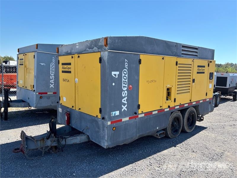 Atlas Copco XAS1800 175 cfm Mobile Air Compressor Kompresori