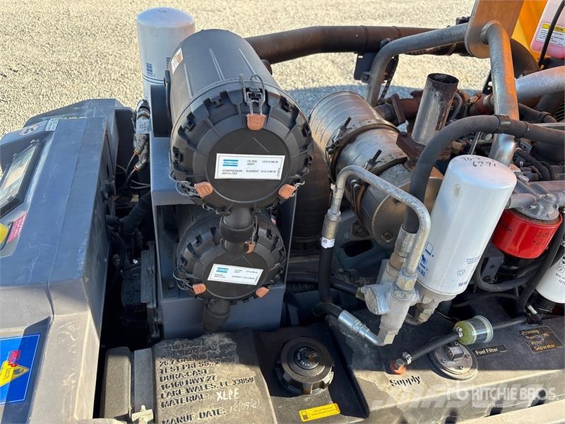 Atlas Copco XAS188 KD T4F 189 cfm Mobile Air Compressor Kompresori