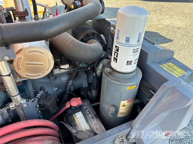 Atlas Copco XAS188 KD T4F 189 cfm Mobile Air Compressor Kompresori