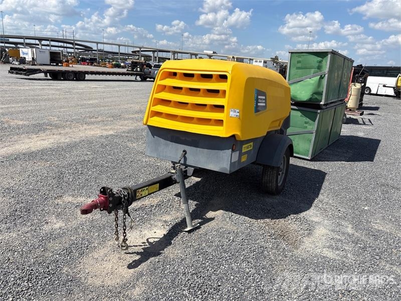 Atlas Copco XAS188 KD T4F 188 cfm Mobile Air Compressor Kompressoren
