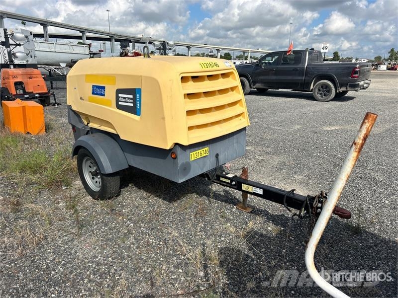 Atlas Copco XAS188 KD T4F 188 cfm Mobile Air Compressor Kompresorji