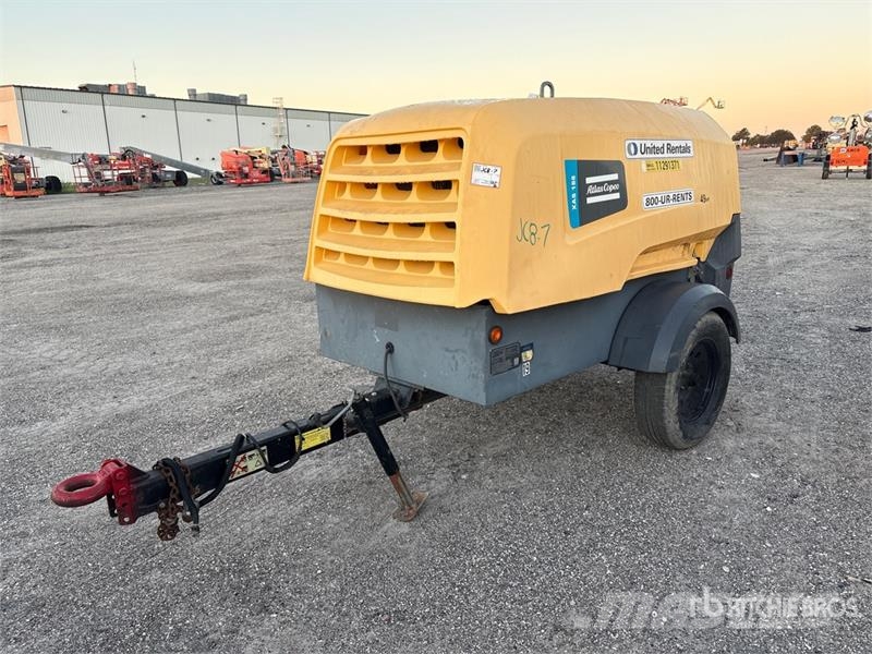 Atlas Copco XAS188 KD T4F Mobile Air Compressor Kompresszorok