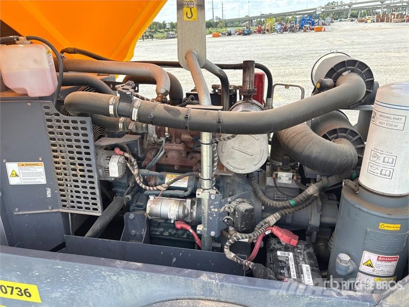 Atlas Copco XAS188 KD T4F 188 cfm Mobile Air Compressor Kompressoren