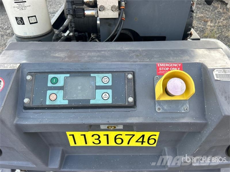 Atlas Copco XAS188 KD T4F 188 cfm Mobile Air Compressor Kompresorji