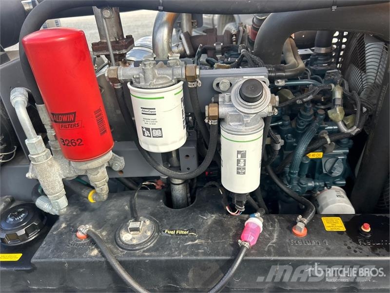Atlas Copco XAS188 KD T4F 188 cfm Mobile Air Compressor Kompresorji