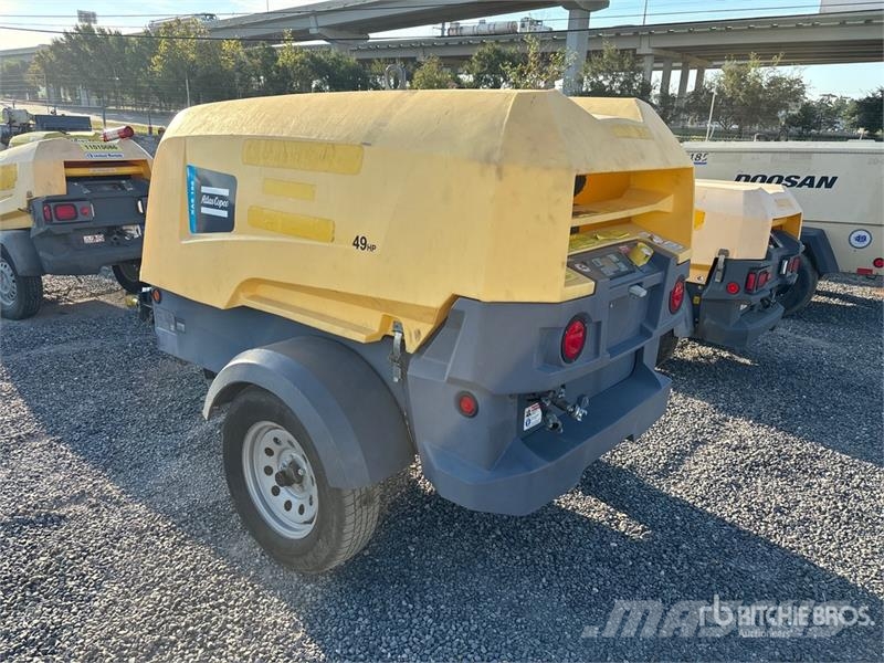 Atlas Copco XAS188 KD T4F 189 cfm Mobile Air Compressor Kompresori