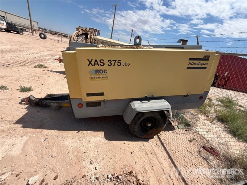 Atlas Copco XAS375 Mobile Air Compressor Compressores