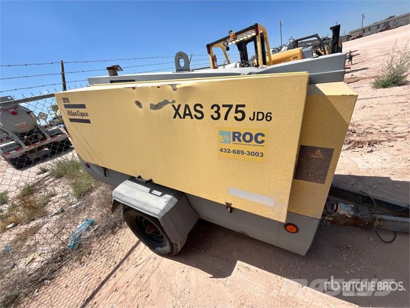 Atlas Copco XAS375 Mobile Air Compressor Compressores