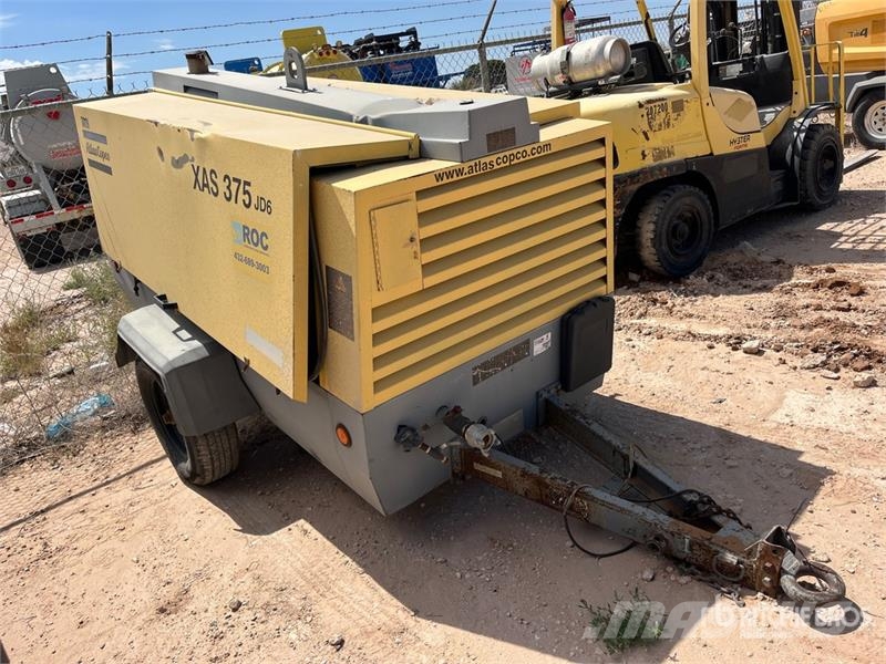 Atlas Copco XAS375 Mobile Air Compressor Compressores