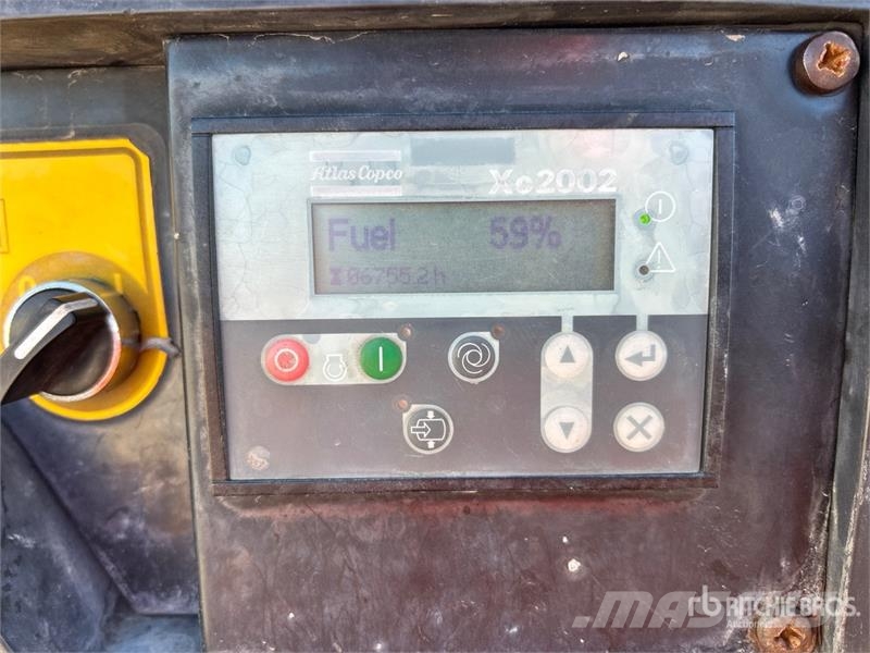 Atlas Copco XATS 800 CD7 Mobile Air Compressor Compressors