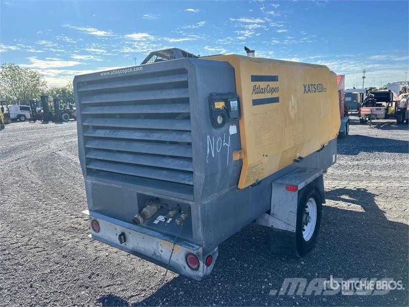 Atlas Copco XATS 800 CD7 Mobile Air Compressor Compressors