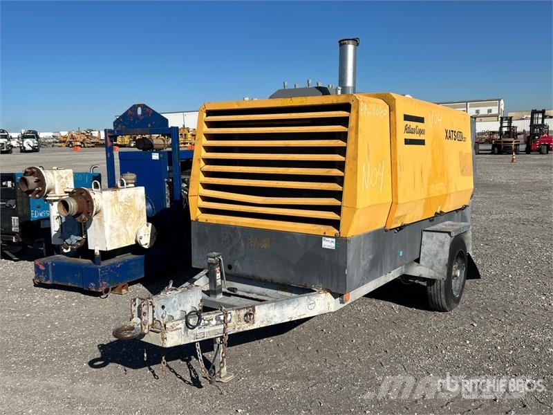 Atlas Copco XATS 800 CD7 Mobile Air Compressor Compressors