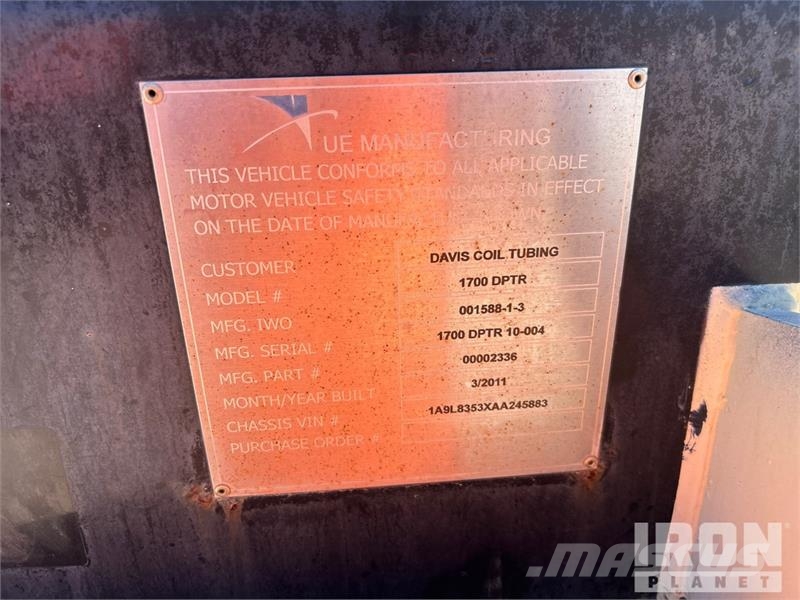 Atoka Fluid Pumper Trailer Sprzęt wiertniczy części zamienne i akcesoria