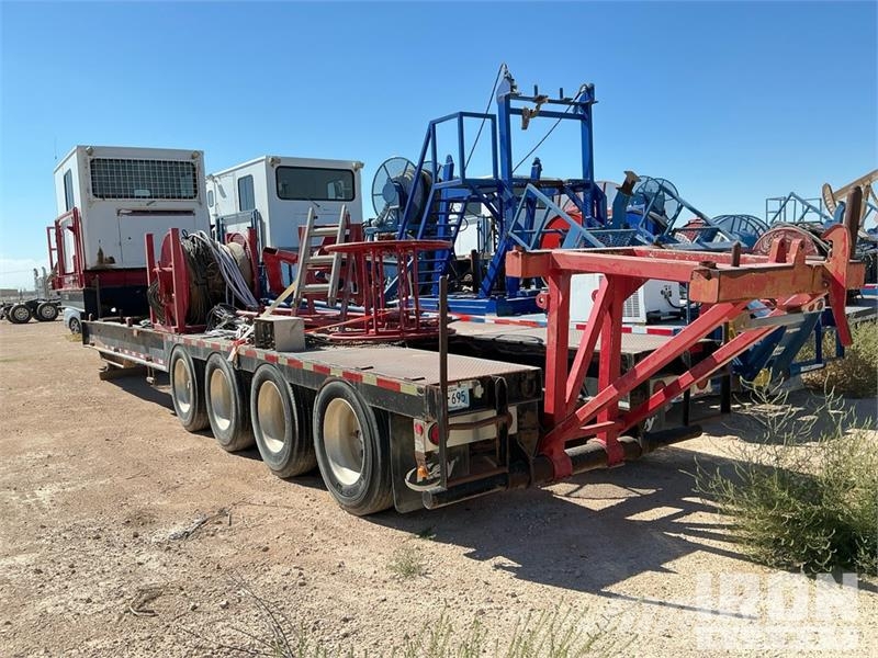 Atoka Trailer (1) 45 ft Coil Tubing Reel Trailer Oprema za preradu
