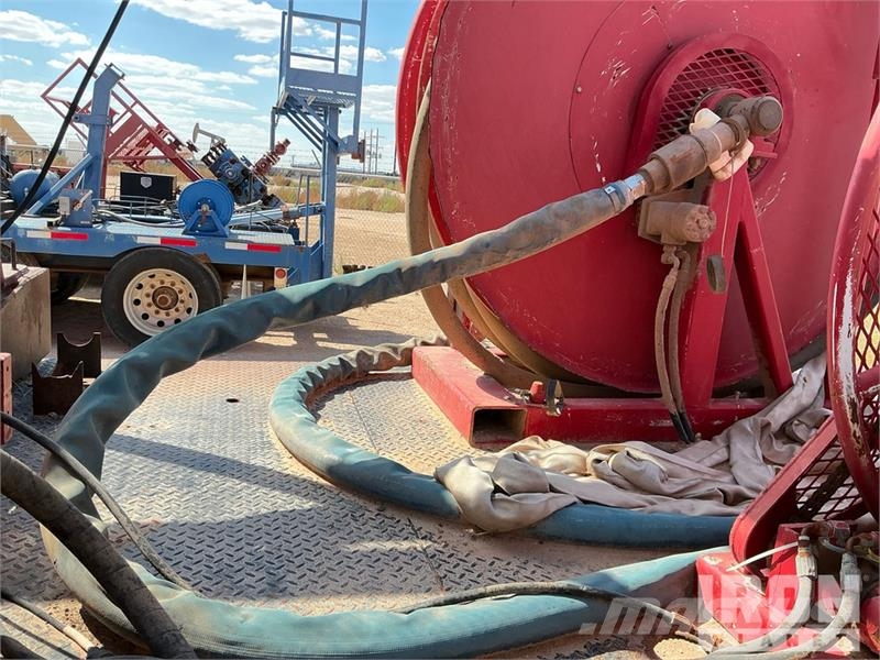  Atoka Trailer  (3) 48 ft Coil Tubing Reel Trailer Pārstrādes iekārtas