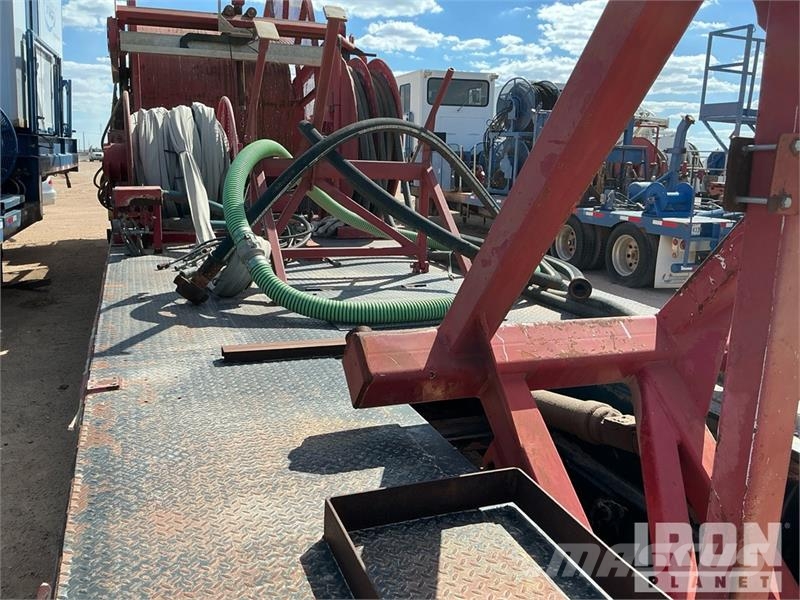 Atoka Trailer  (3) 48 ft Coil Tubing Reel Trailer Pārstrādes iekārtas