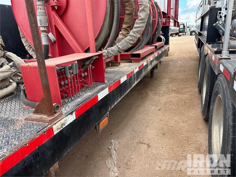 Atoka Trailer 49 ft Coil Tubing Reel Trailer Processing Equipment